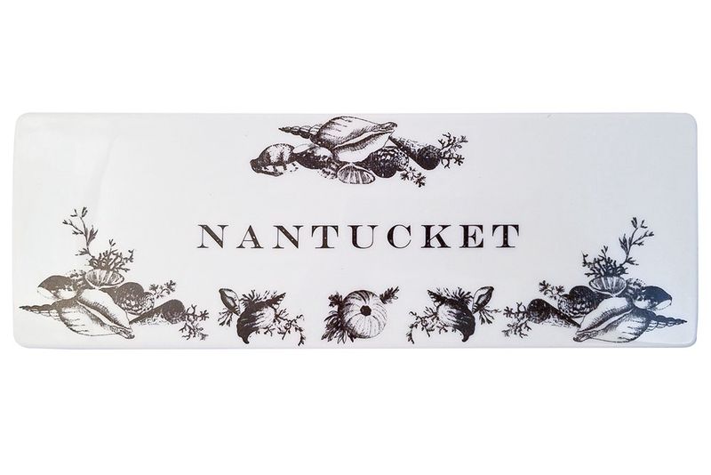 Transferware - Rectangular Cheeseboard, Nantucket Design
