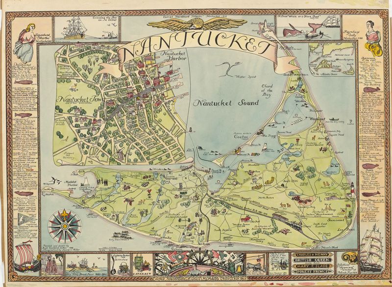 Ruth Havilland Sutton Nantucket Map Puzzle