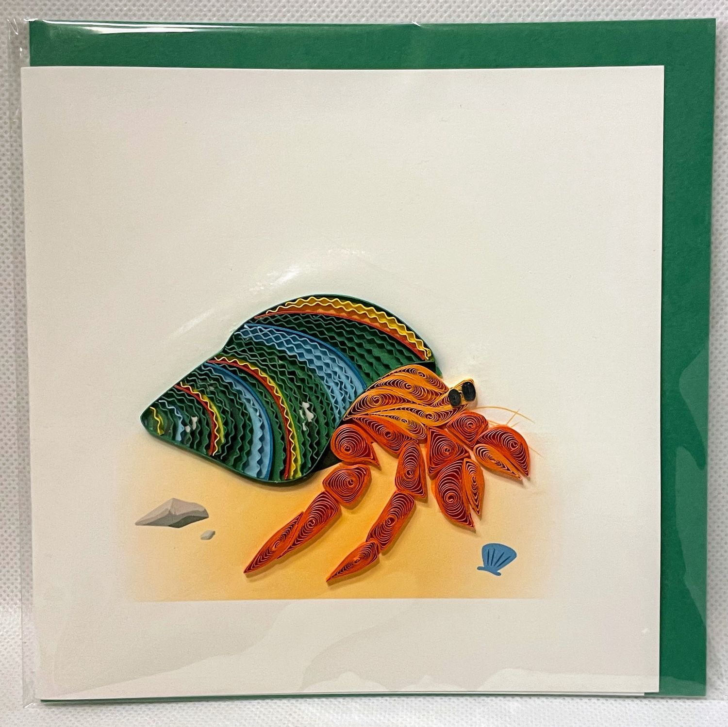 Hermit Crab Quilling Card