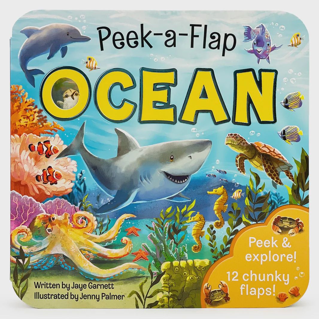 Ocean Interactive Life-A-Flap Board Book