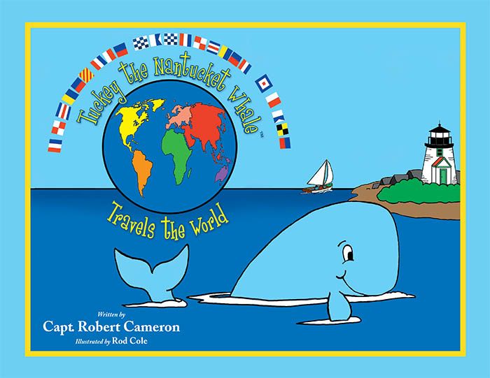 Tuckey the Nantucket whale travels the world