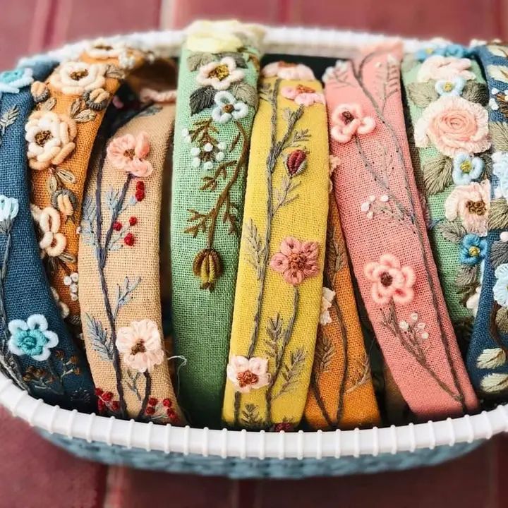 Embroidered Headband
