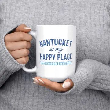 Nantucket is My Happy Place Mug