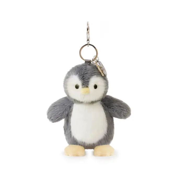 Iggy Penguin 7&quot; Angora Bag Charm