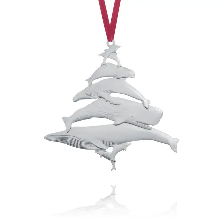 Whales Holiday Ornament