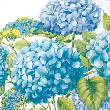 Cocktail Napkins - Hydrangeas