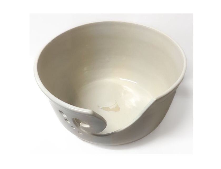 Ceramic Yarn Bowl - Nantucket Island Design