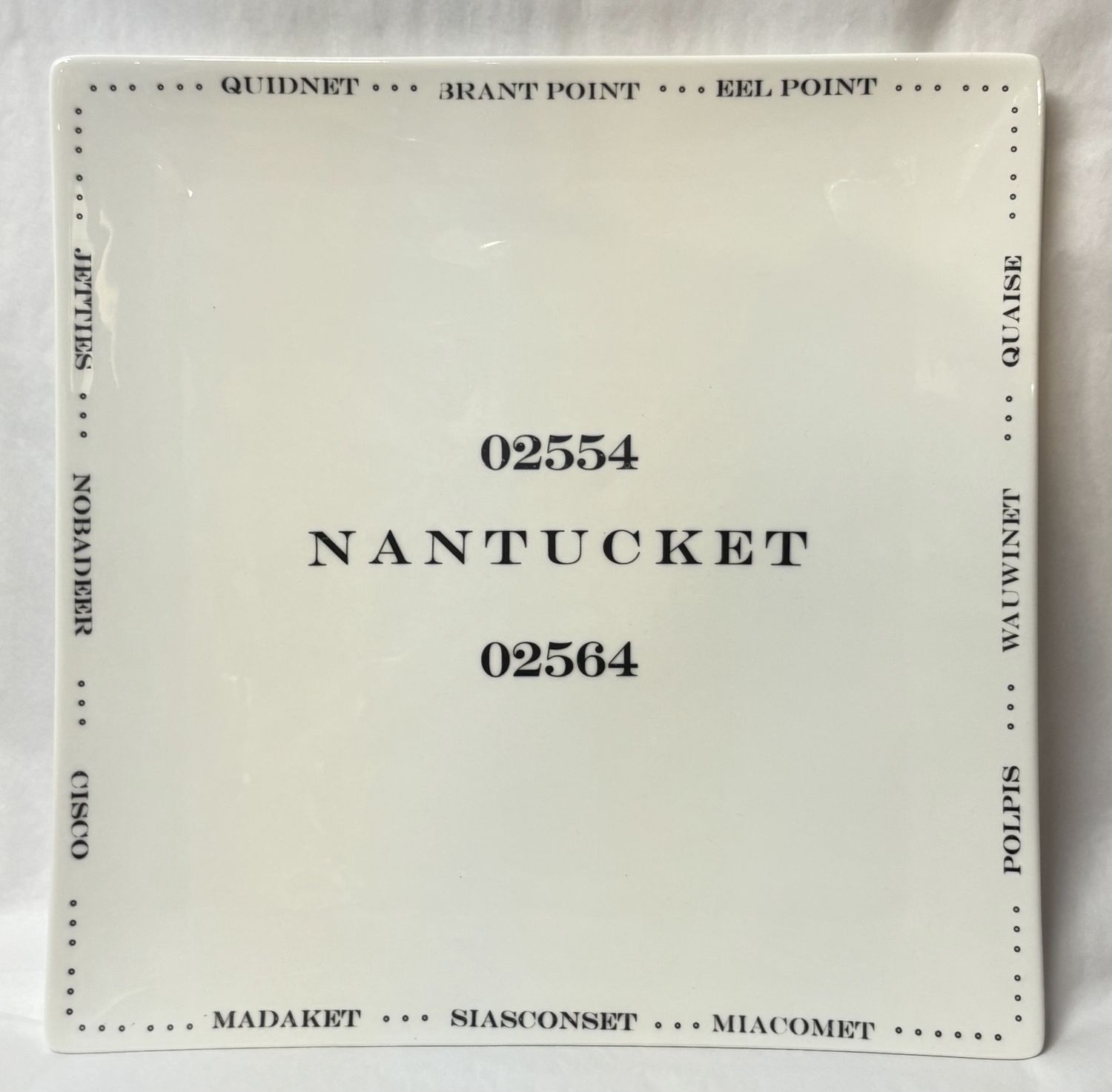 Transferware - Square Platter