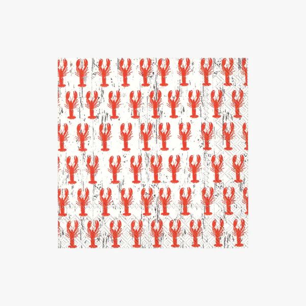 Cocktail Napkins - Lobsters