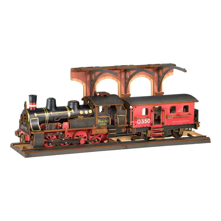 3D Wooden Puzzle - Steam Journey