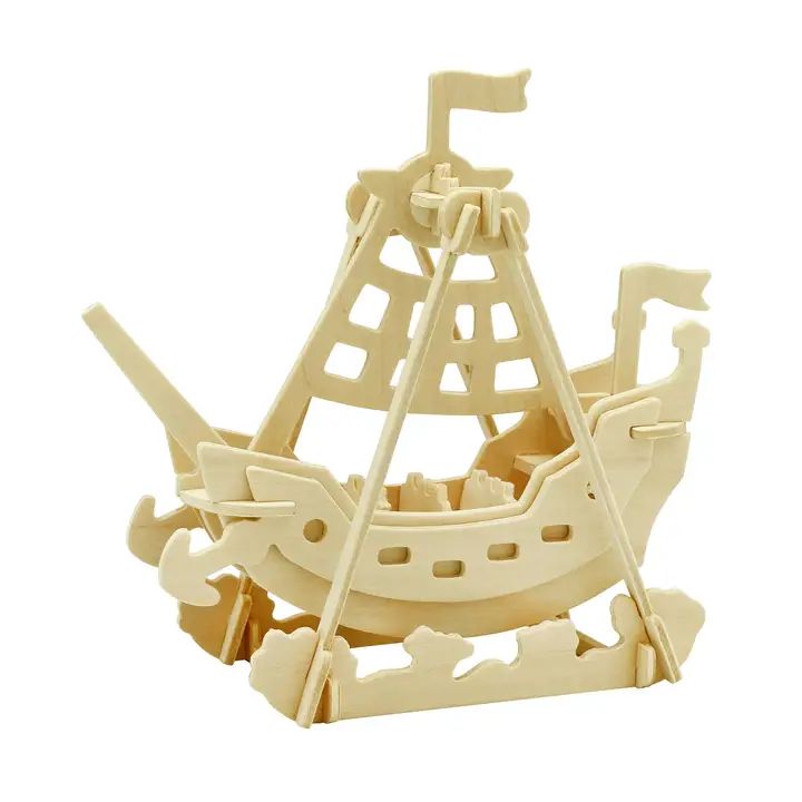 3D Wooden Kit - Swing Boat