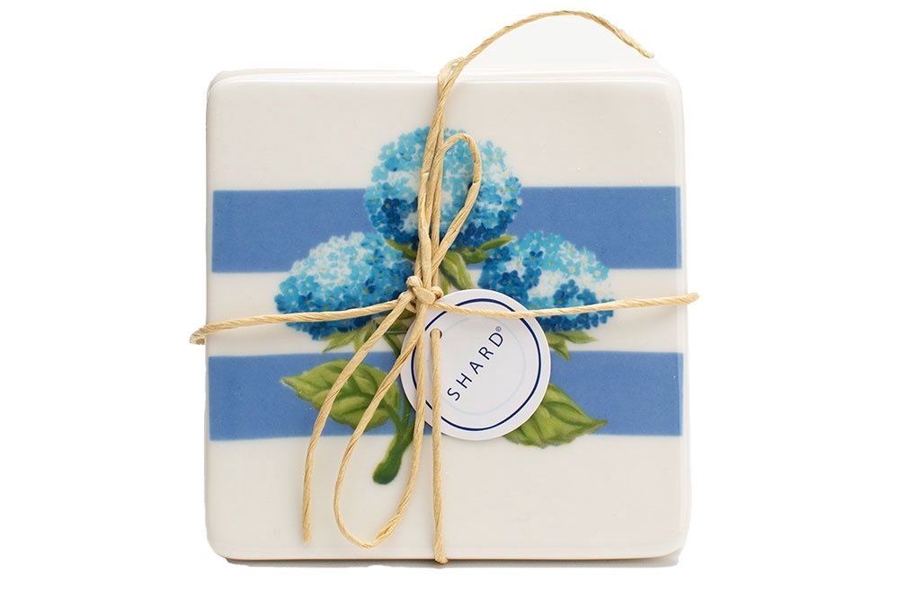 Coaster (Set of 4) - Hydrangea, Size: set of four