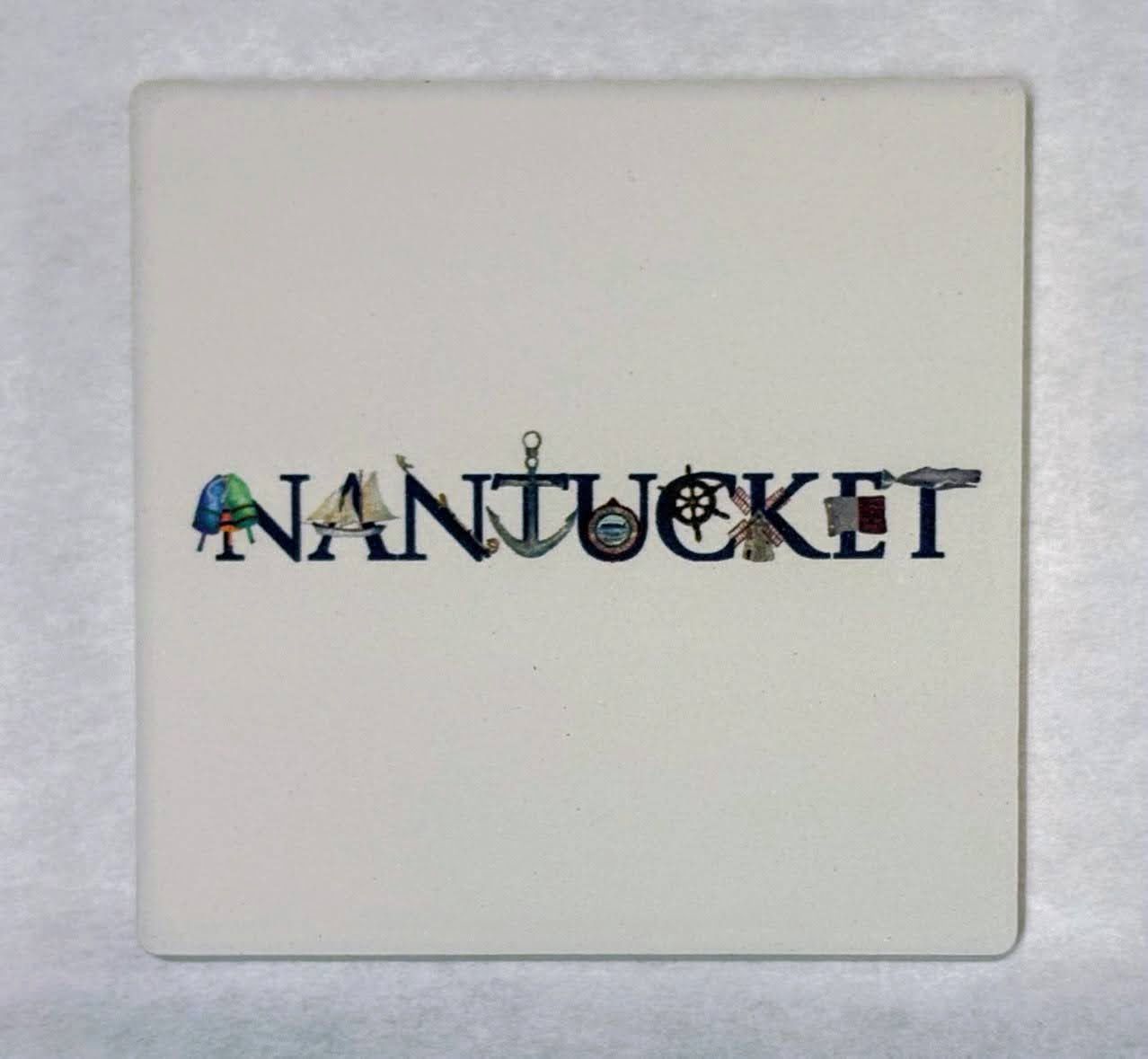 Nantucket Coasters by Tina LaBadini, Style: Nantucket Whaling Museum