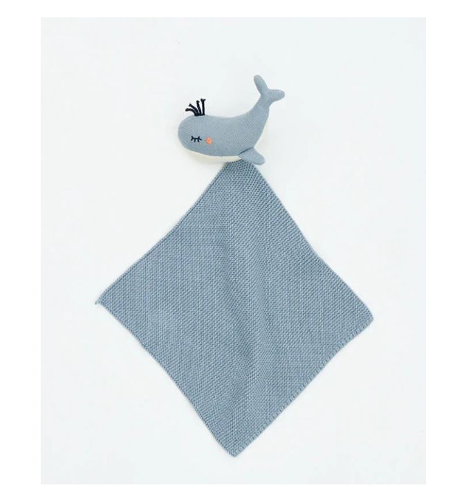 Lovey Cuddle Blanket - Whale