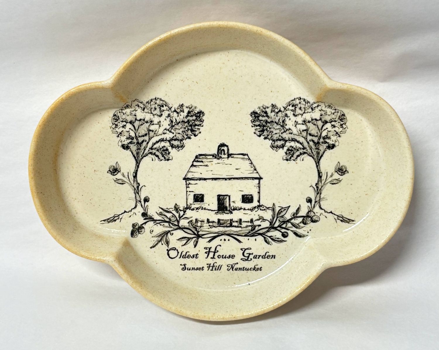 Transferware - Medium Cloud-Shaped Dish