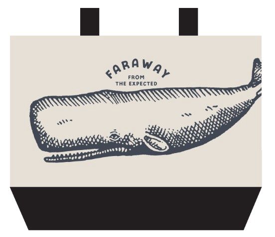 NHA Whale Tote Bag (Large)
