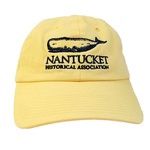 NHA Embroidered Whale Hats, Colour: Yellow
