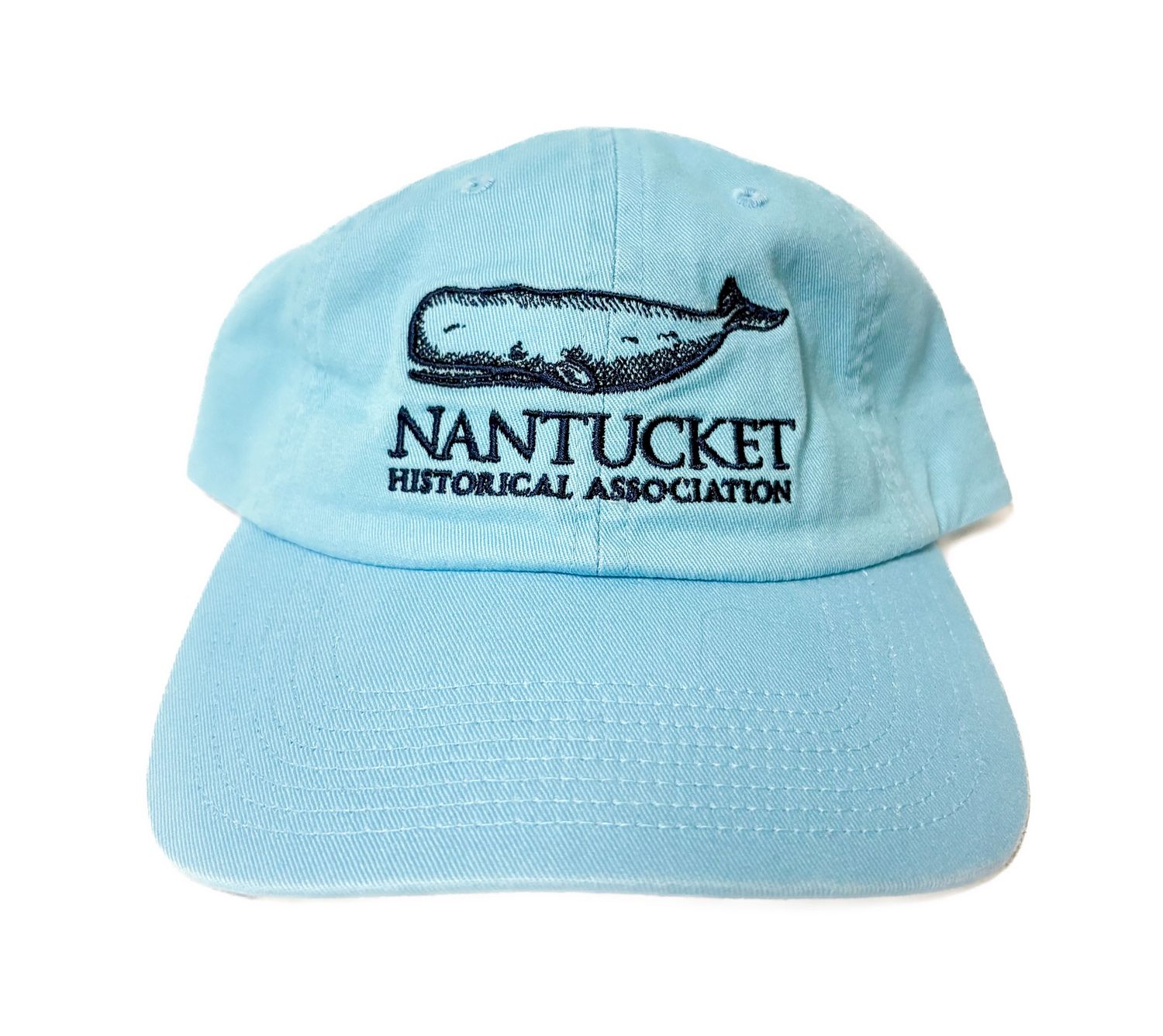 NHA Embroidered Whale Hats, Colour: Sky Blue