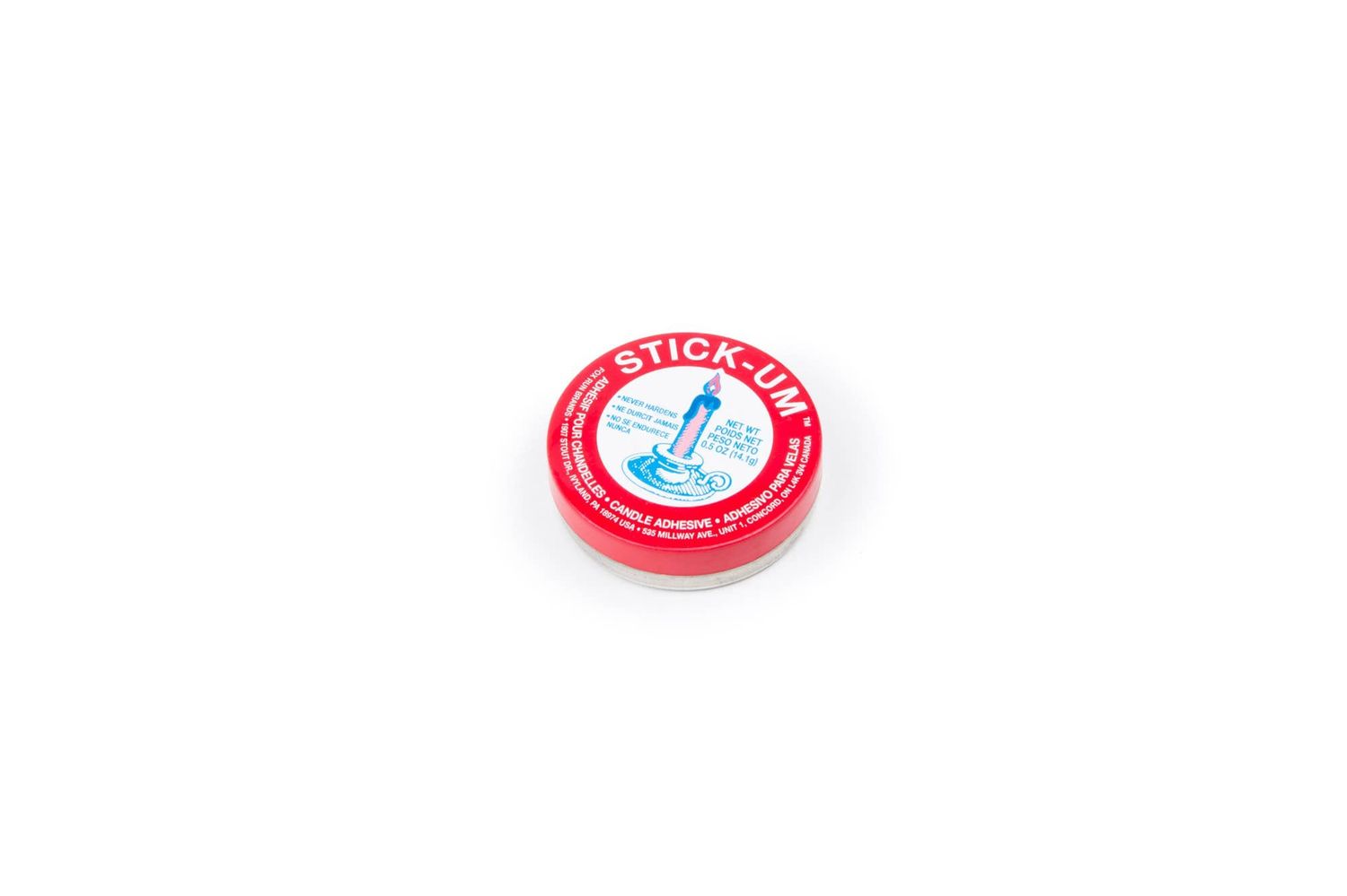 Stick-Um Candle Adhesive, 1/2-Ounce