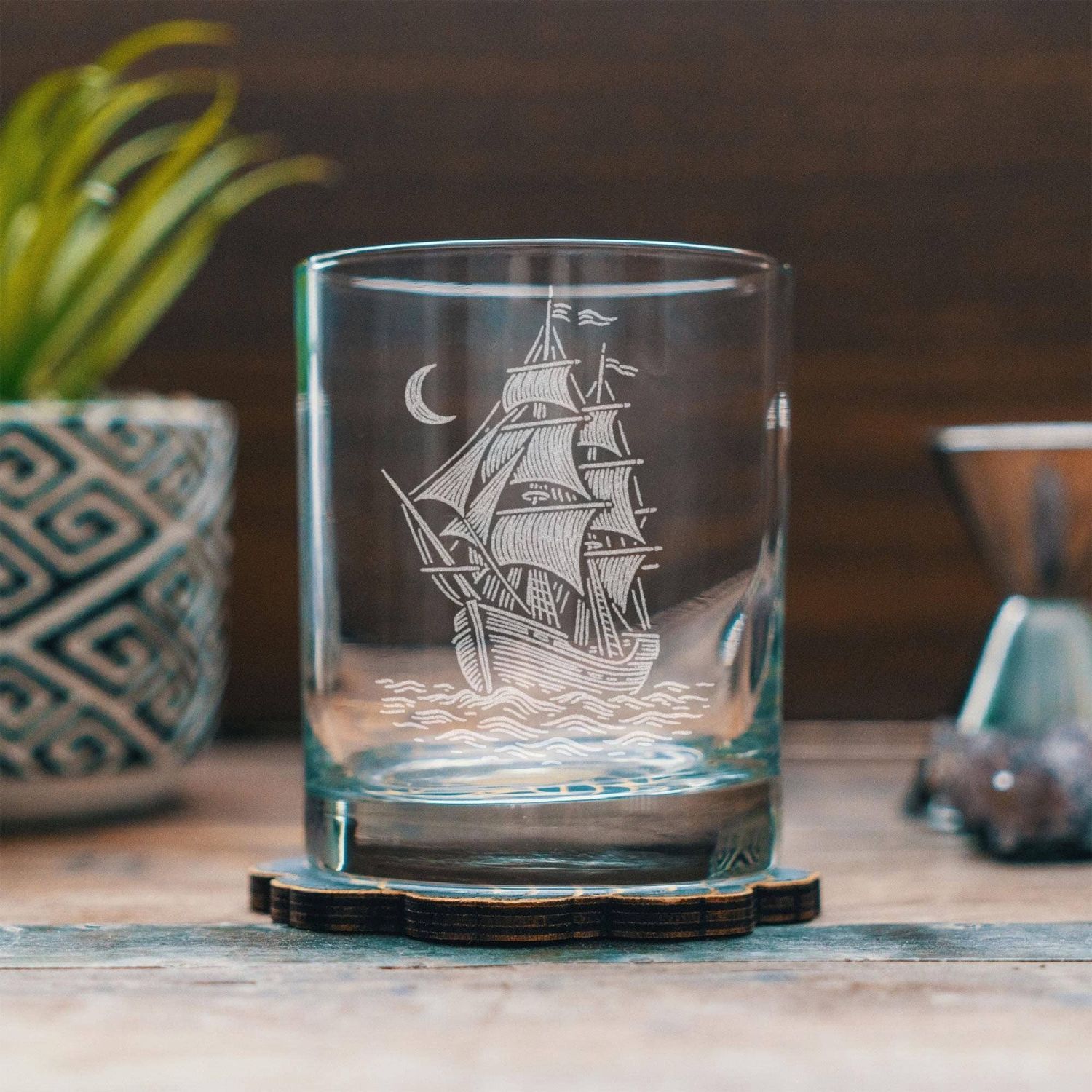 Ship Glasses, Size: Old Fashioned