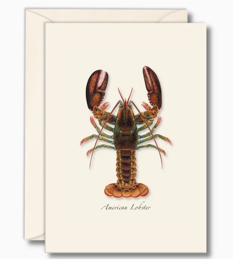 Lobster boxed notes