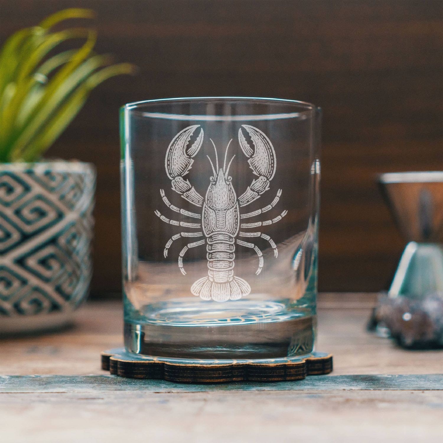 Maine Lobster Drinking Glasses