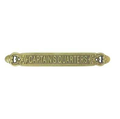 Captain's Quarters Sign
