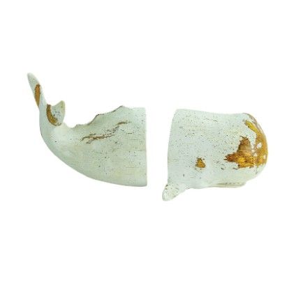Whale Bookends (White)