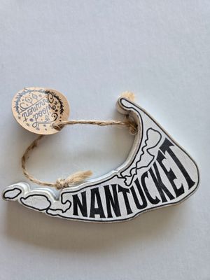 Nantucket Wood Ornament