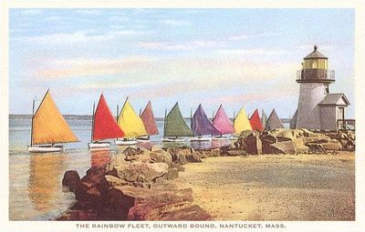 Rainbow Fleet, Greeting Card