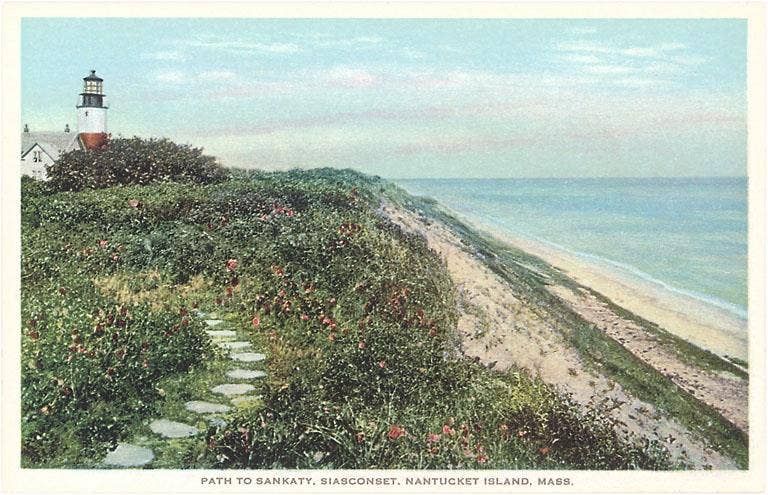 Path to Sankaty, Greeting Card
