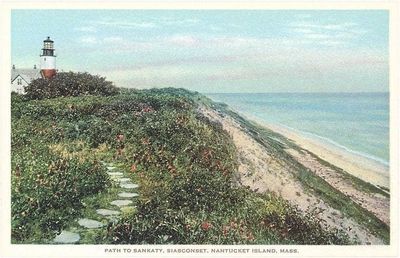 Path to Sankaty, Greeting Card