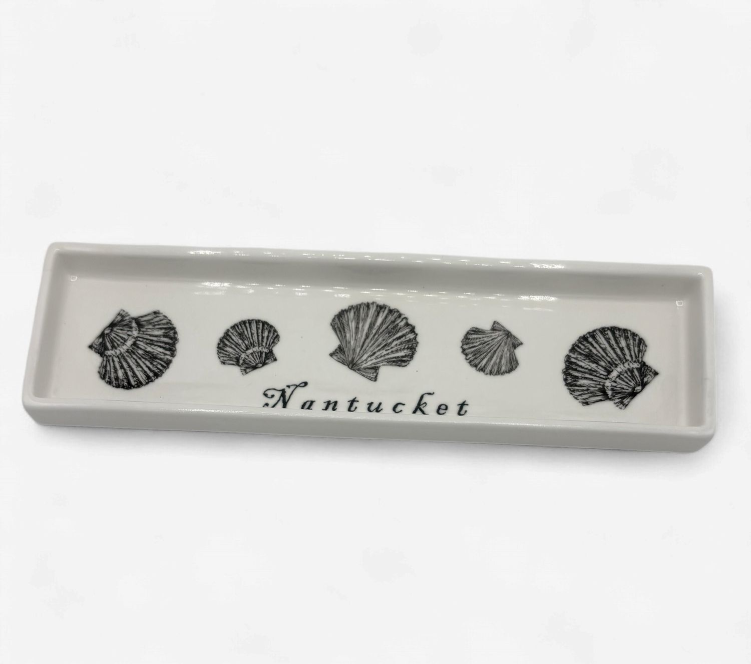 Transferware - Scallop Shell Sushi Tray
