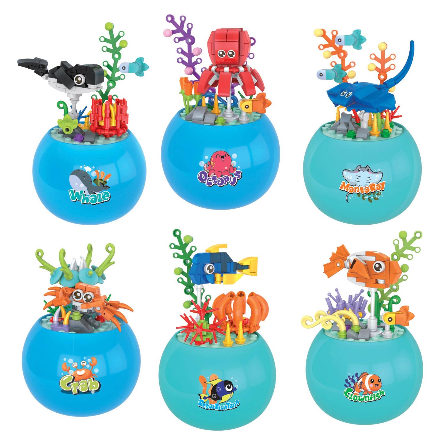 Builder Blocks - Mini Aquariums