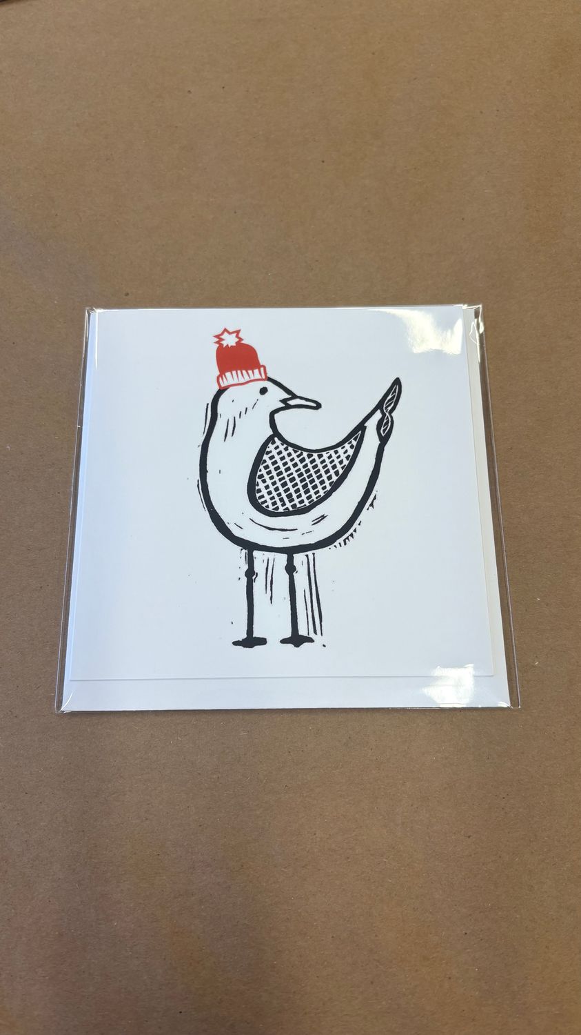 Barrie Prints Notecard Bundle- Holiday Seagull