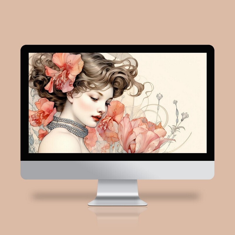 Artistic wallpaper