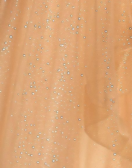 Amira - A-Linienkleid mit V-Ausschnitt, Gold Glitzer