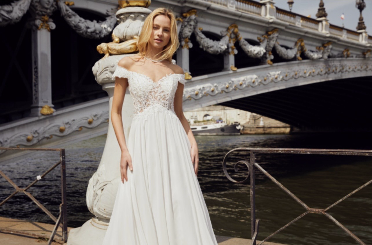 Ann - A-Linienkleid mit schlichten Soft Tüll Rock