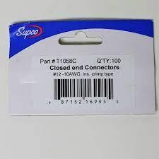 T1058C - Terminals 100/pk