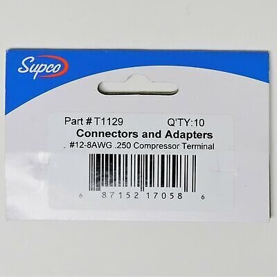 T1129 - Terminals 10/pk