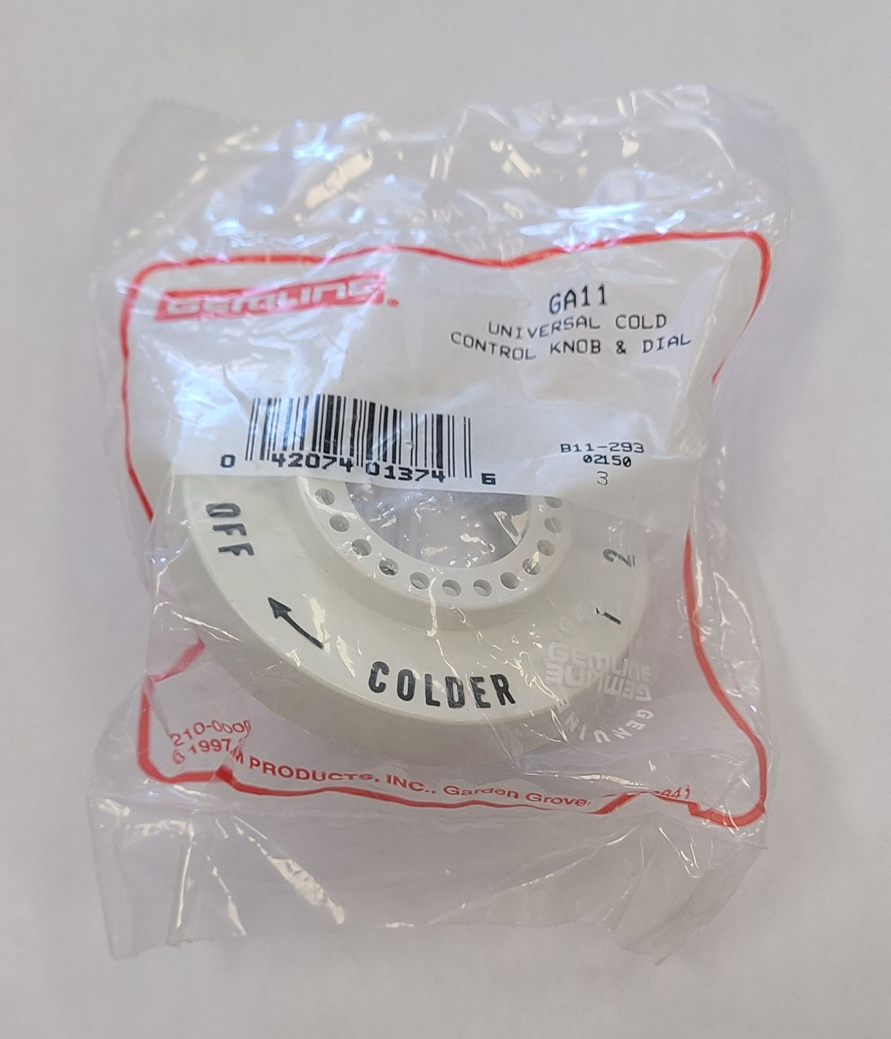 GA11 - Knob &amp; Dial