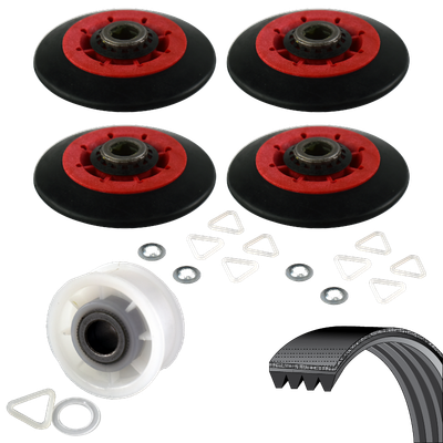4392067CM - 4 Roller Dryer Repair Kit for Whirlpool