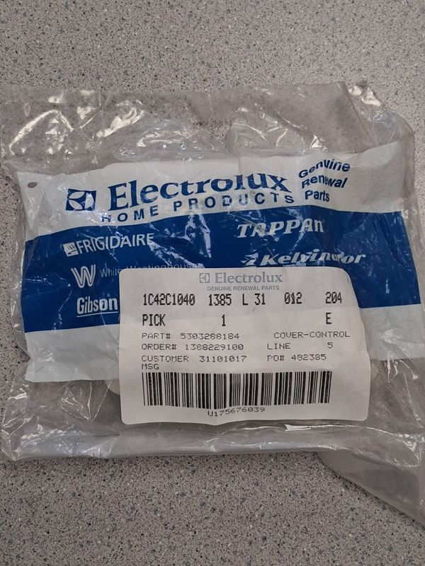 5303288184 - FZ  TEMP CONTROL COVER - NLA