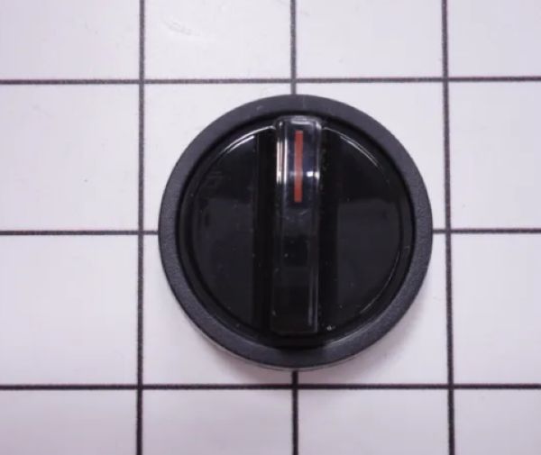 5303303408 - GAS RANGE THERMOSTAT KNOB BLK - NLA