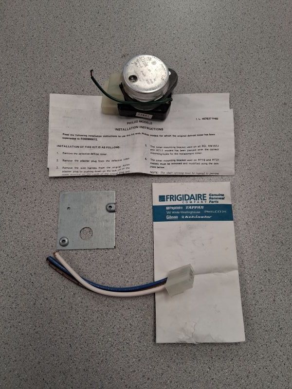 5300900072 -  FRIGIDAIRE UPRIGHT FREEZER  DEFROST TIMER - NLA
