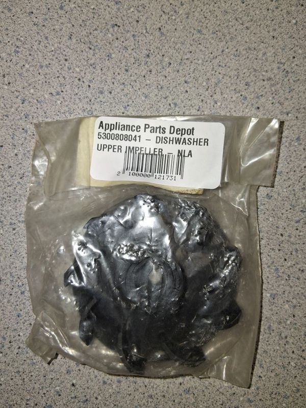 5300808041 - DISHWASHER UPPER IMPELLER - NLA 5300808041 - DISHWASHER UPPER IMPELLER - NLA