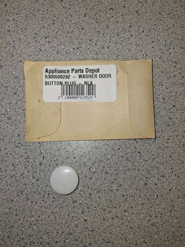 5300500282 - WASHER DOOR BUTTON PLUG - NLA 5300500282 - WASHER DOOR BUTTON PLUG - NLA