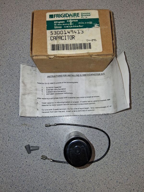 5300149413 - WASHER CAPACITOR - NLA 5300149413 - WASHER CAPACITOR - NLA