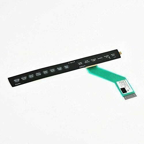 154489203 - Black Dishwasher Control Overlay Decal - NLA 154489203 - Black Dishwasher Control Overlay Decal - NLA