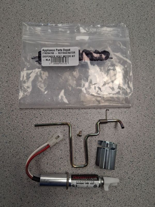 218284700 - REFRIGERATOR DISPENSER HEAT MOTOR KIT - NLA